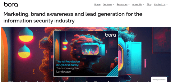 bora - cybersecurity marketing agency