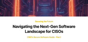 Navigating the next gen software landscape for css.